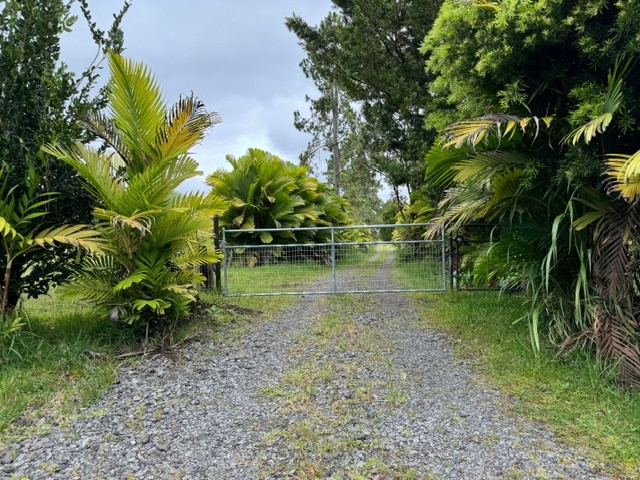 view of road