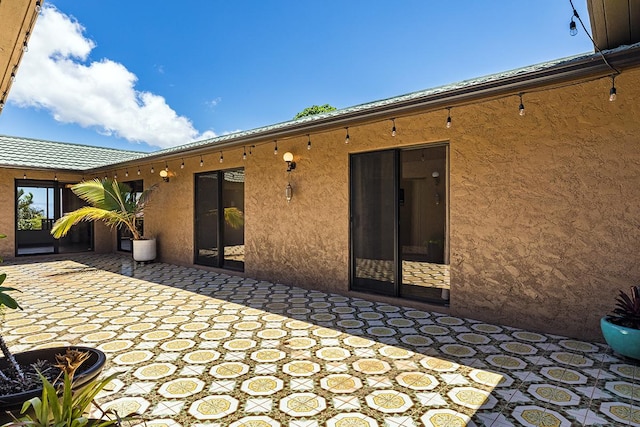 exterior space featuring a patio area