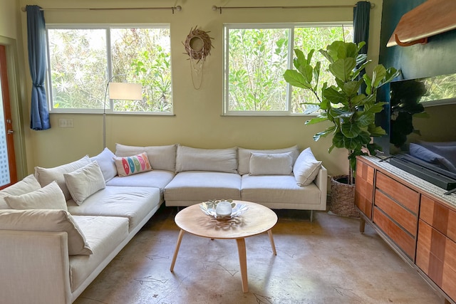 view of living room