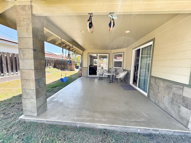 view of patio