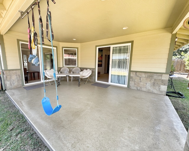 view of patio