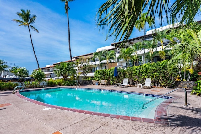 view of swimming pool