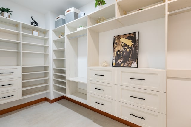 view of spacious closet