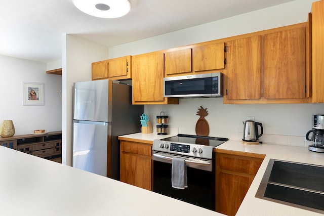 kitchen featuring stainless steel appliances