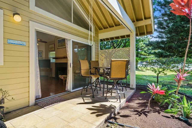 view of patio / terrace