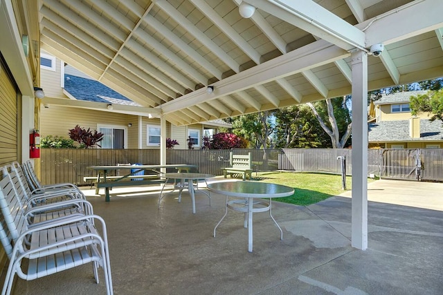 view of patio / terrace