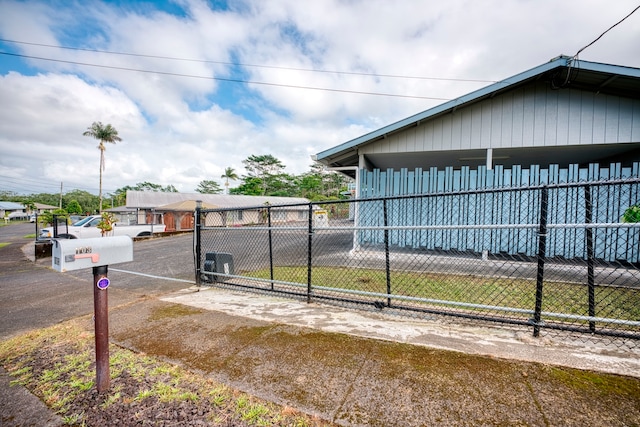 view of property exterior