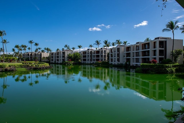 view of water feature