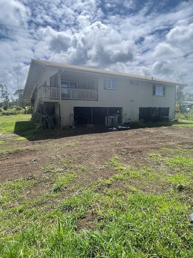 view of rear view of house