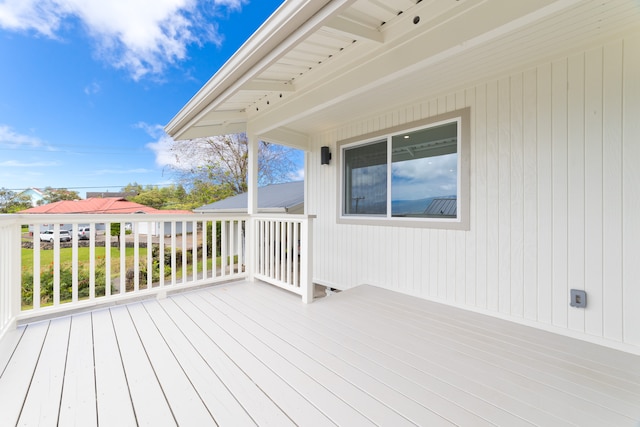 view of deck