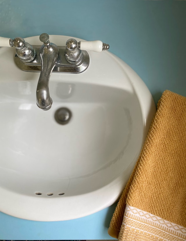 interior details with sink