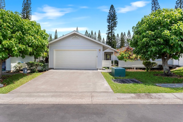 view of ranch-style home