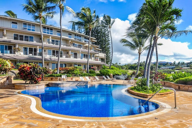 view of swimming pool