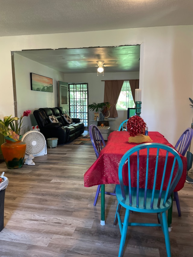 view of dining area