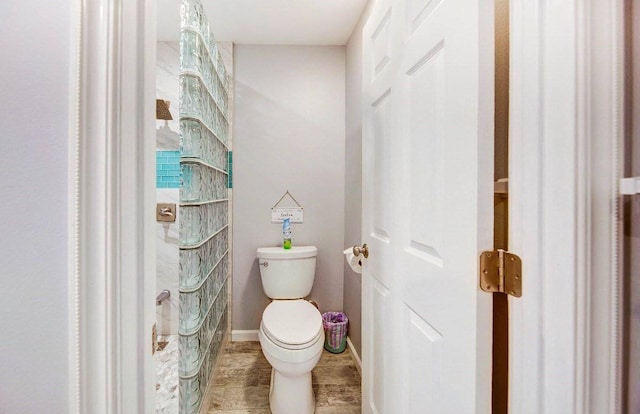 bathroom with toilet