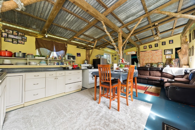 view of dining area