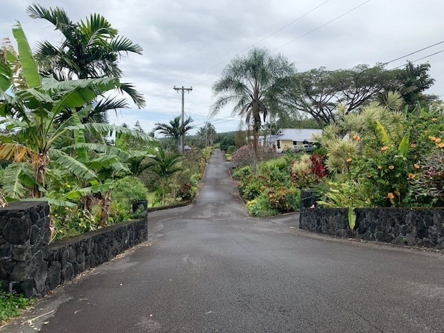 view of road