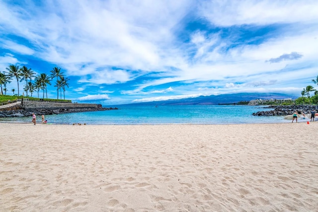 water view with a beach view