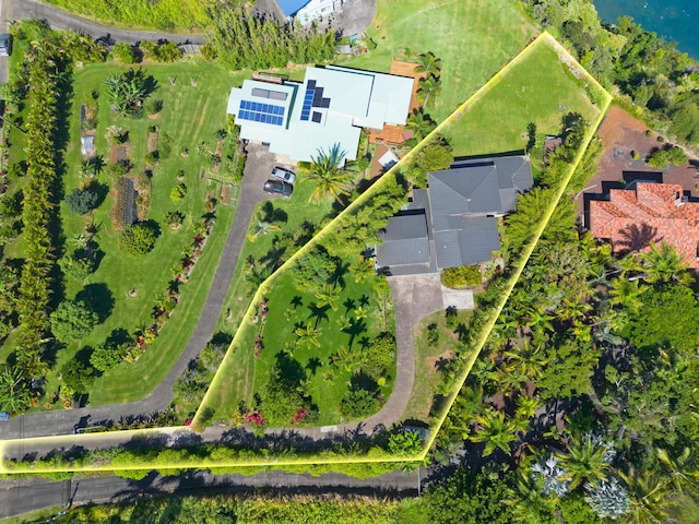 drone / aerial view