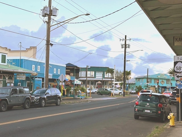 view of street