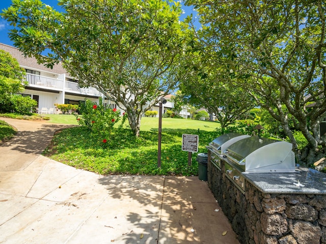 view of patio / terrace featuring area for grilling