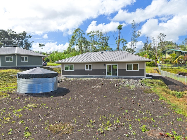 16-2157 Jewel Dr, Pahoa, HI 96778 - rear view of property with metal roof