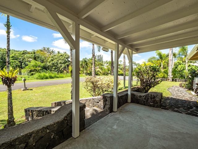 view of patio / terrace