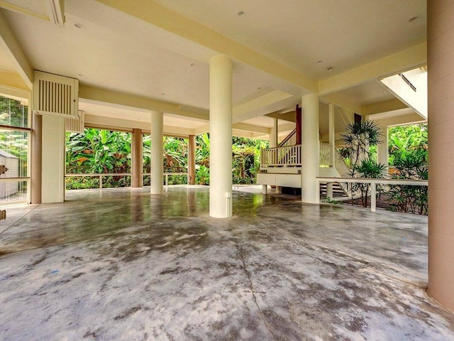 view of community lobby