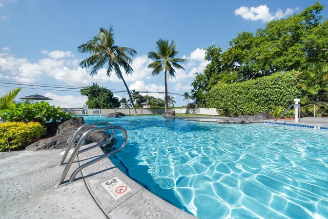 view of swimming pool