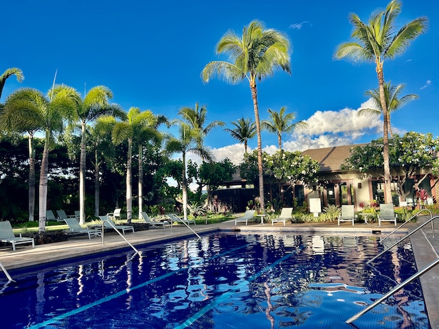 view of pool