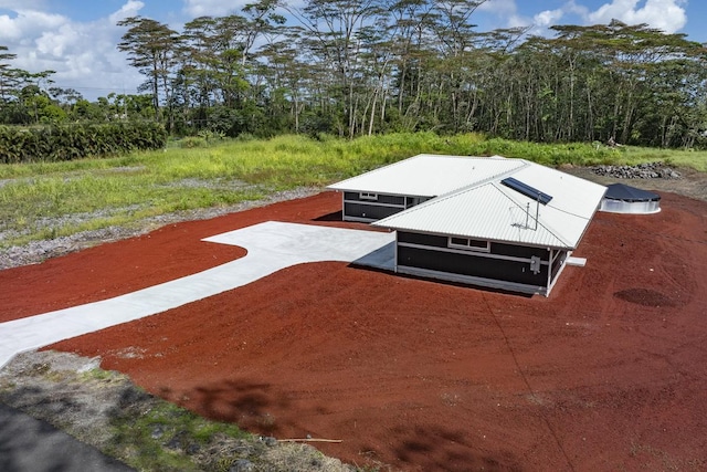 drone / aerial view