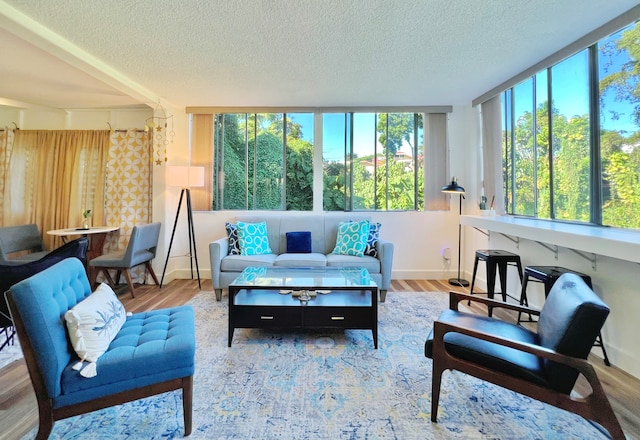 sunroom / solarium featuring a wealth of natural light