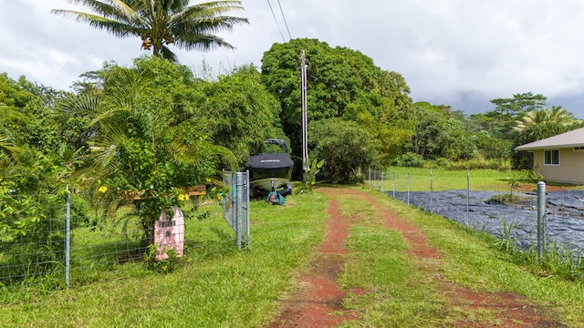 view of yard