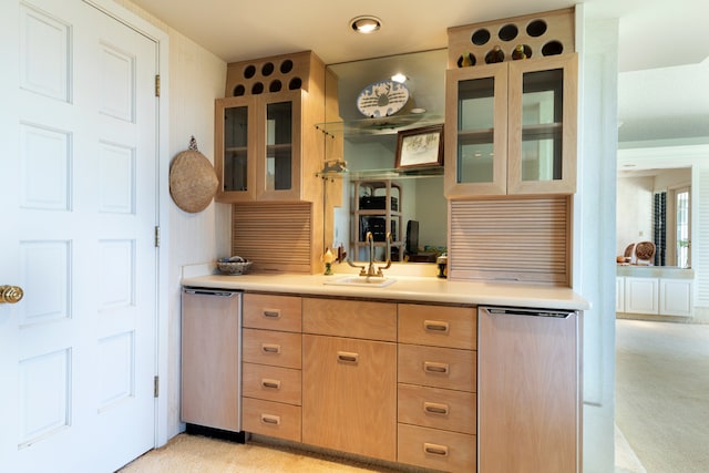 kitchen featuring sink