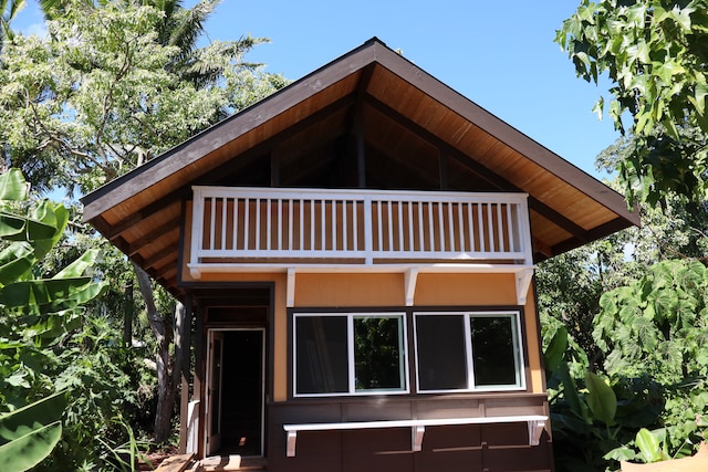 view of back of house