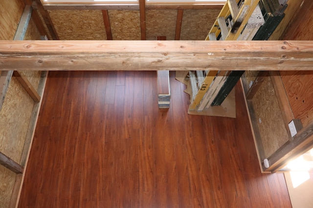 room details featuring wood-type flooring