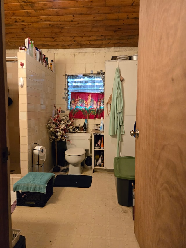 16-1248 Uhini Ana Rd, Mountain View, HI 96771 - bathroom with toilet and tile patterned floors
