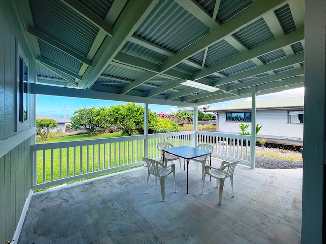 view of patio / terrace