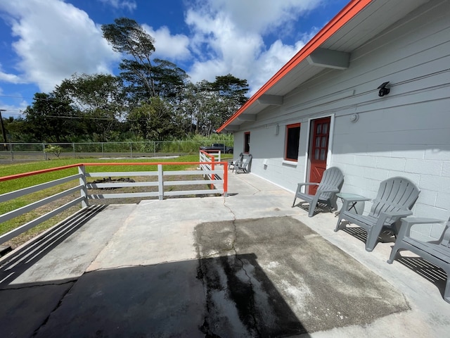 view of patio / terrace