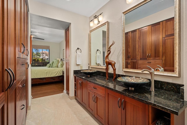 69-1035 Keana Pl Unit 113, Waikoloa, HI 96738 - full bathroom with double vanity and connected bathroom