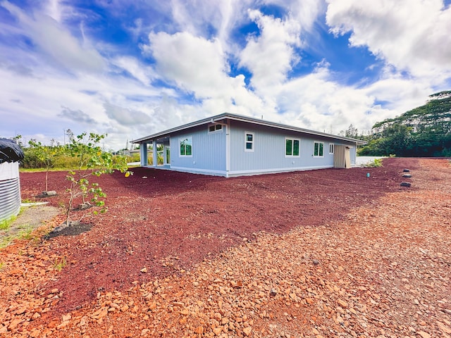 view of side of property