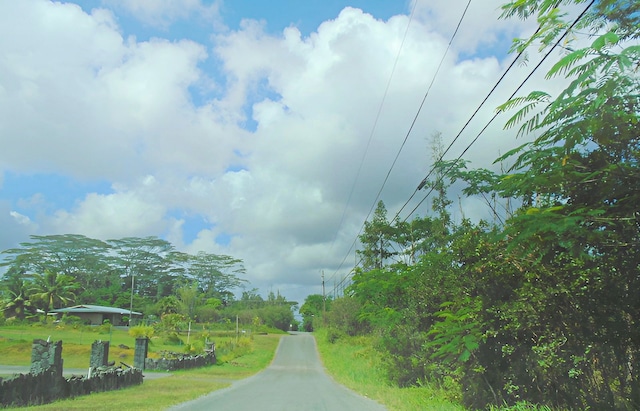 view of road