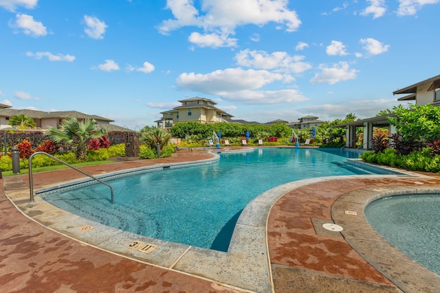 view of pool
