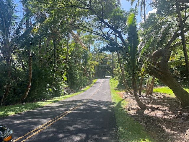 view of road