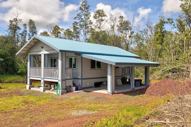 exterior space featuring a patio area