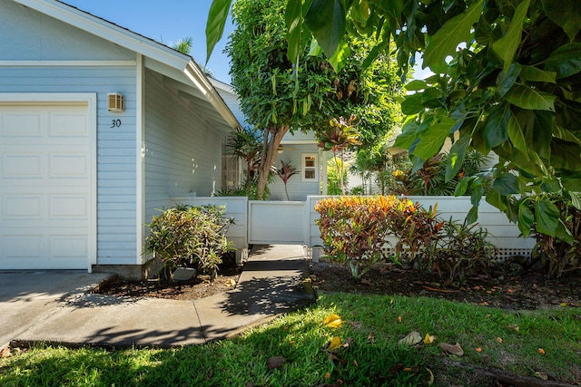 view of home's exterior