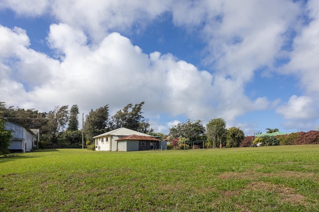 view of yard