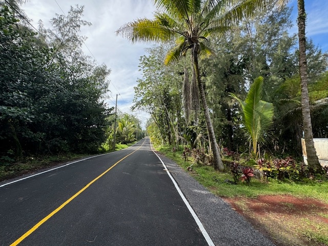 view of road