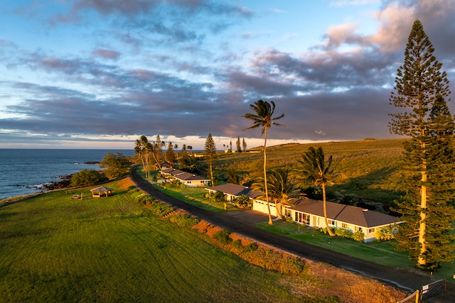 property view of water