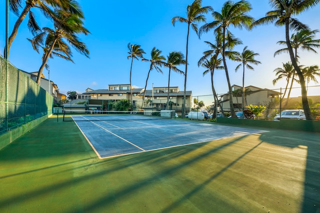 view of sport court